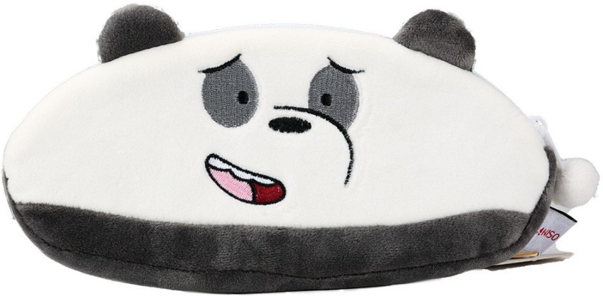 WE BARE BEARS Smart Pocket Pencil Case Stationery Cosmetic Pouch Cute Kids  Gift