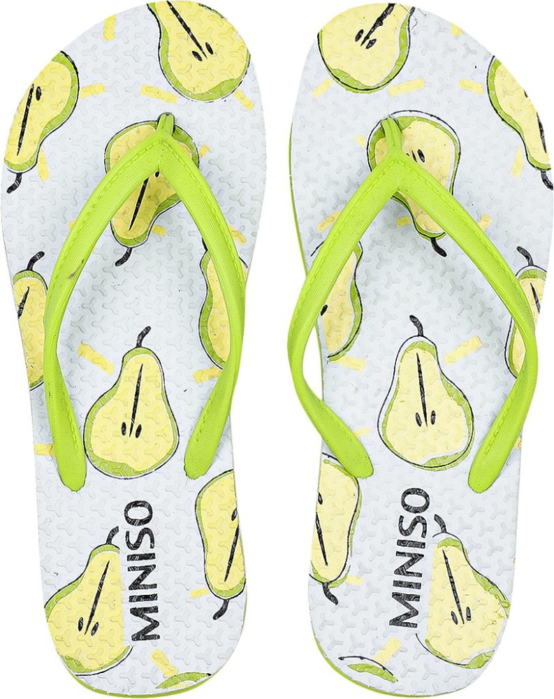 MINISO Women Flip Flops - Buy MINISO Women Flip Flops Online at Best Price  - Shop Online for Footwears in India