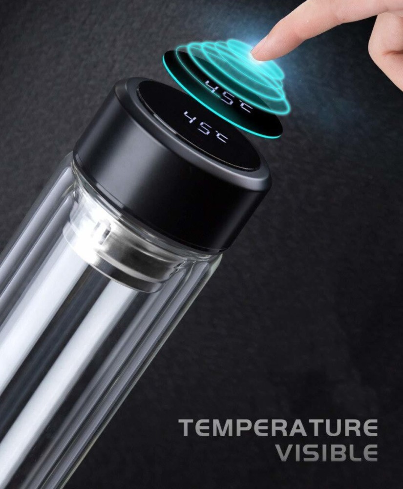 Incrizma Smart Vacuum Insulated Water Bottle with LED Temperature Display  500 ml Flask - Buy Incrizma Smart Vacuum Insulated Water Bottle with LED  Temperature Display 500 ml Flask Online at Best Prices