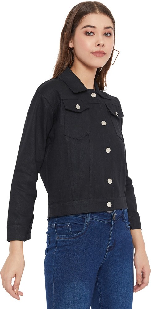 Netflip Full Sleeve Solid Women Denim Jacket