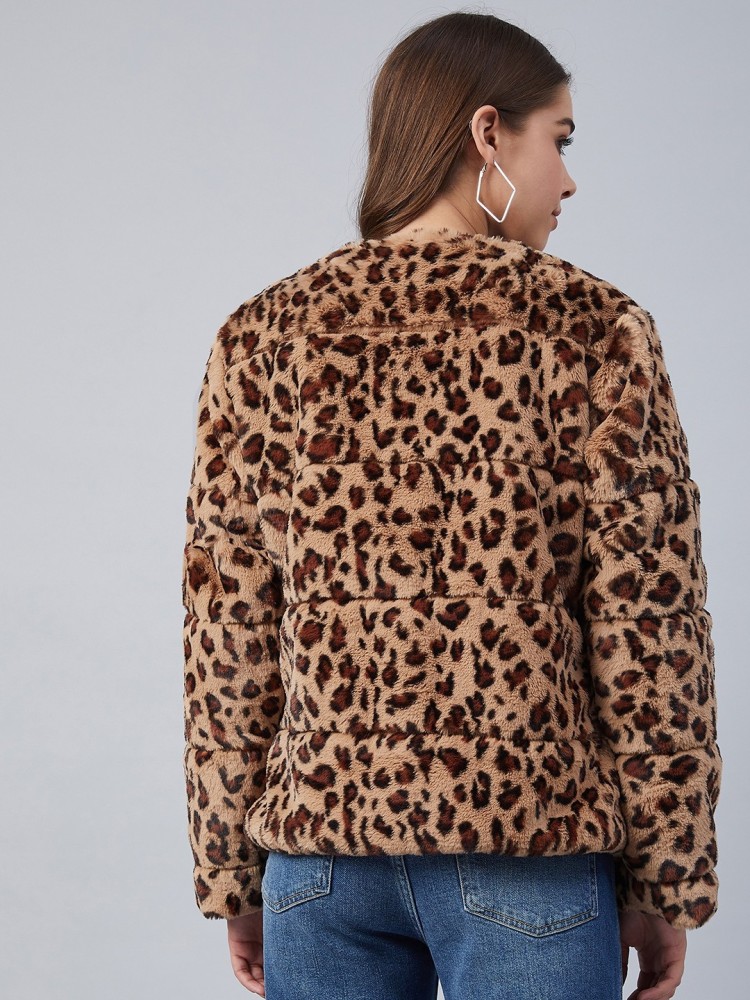 Animal print shop jacket womens