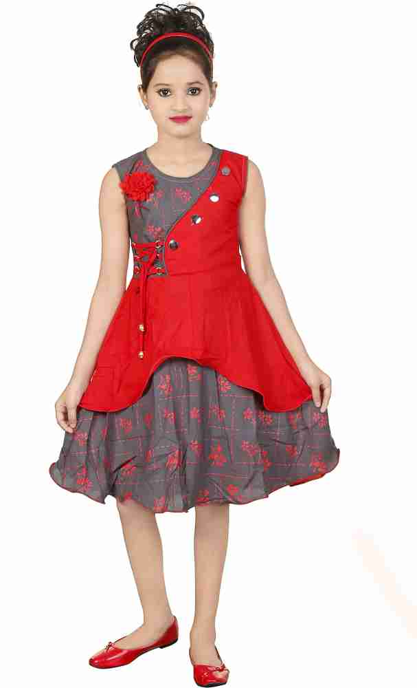 flipkart girls frock