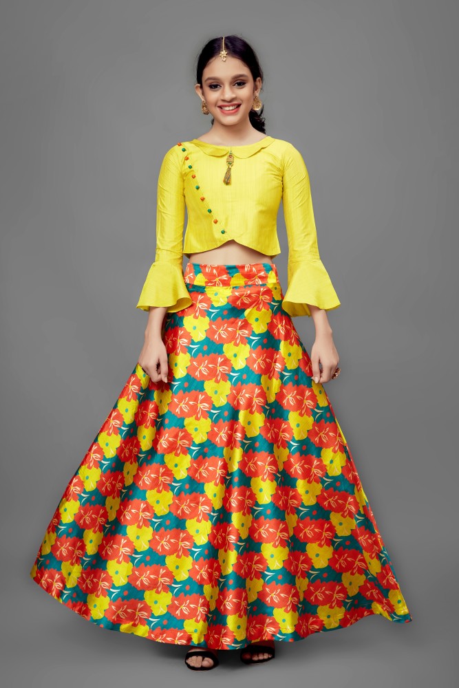 Long skirt and shop top designs flipkart