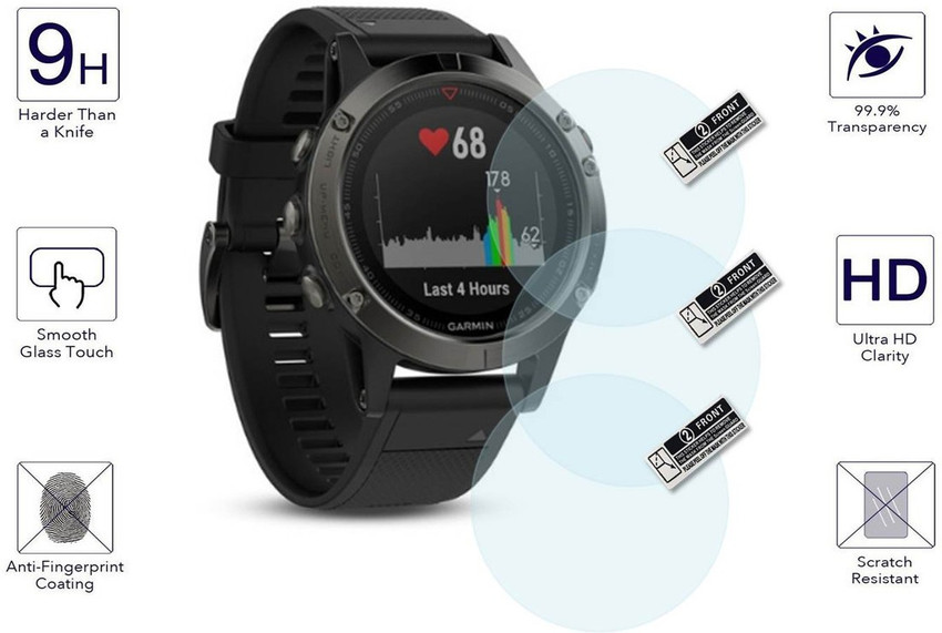 TODO DEALS Screen Guard for GARMIN FENIX 5 WATCH HAND SCREEN