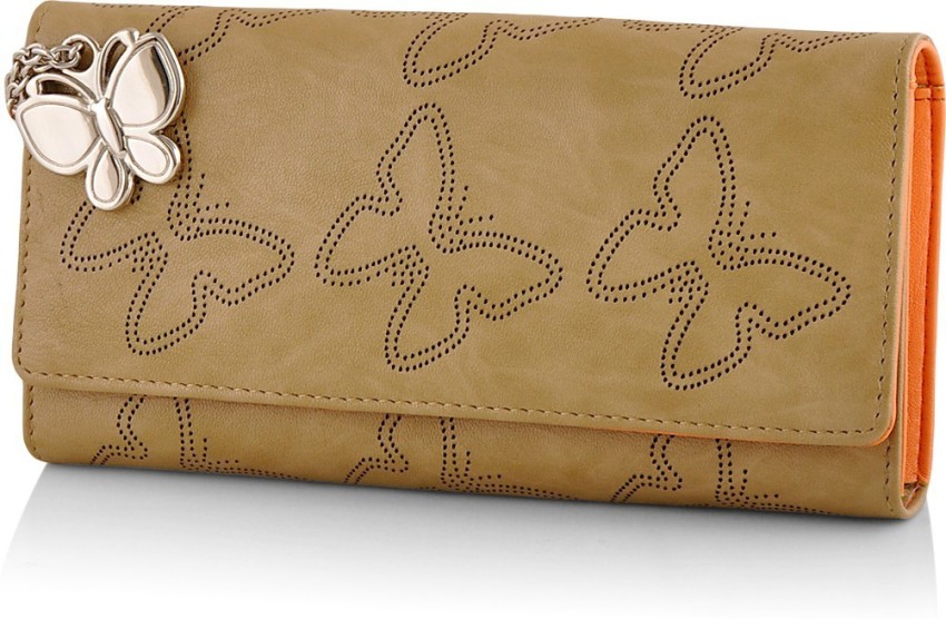 Butterflies Casual Beige Orange Clutch Beige Orange Price in India Flipkart