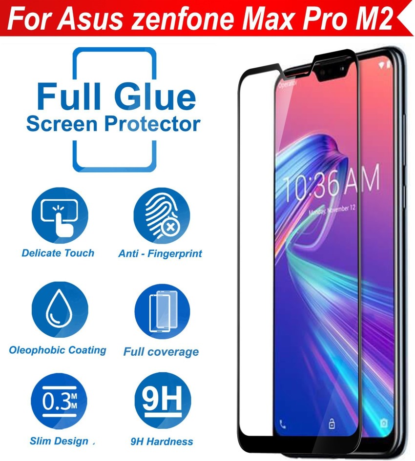 Knotyy Edge To Edge Tempered Glass for Asus Zenfone Max Pro M2