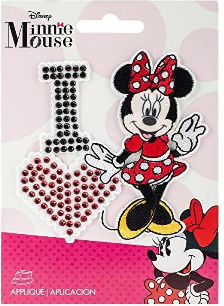 Iron on patches - Mickey Mouse 90 Years 01 Mickey & Minnie
