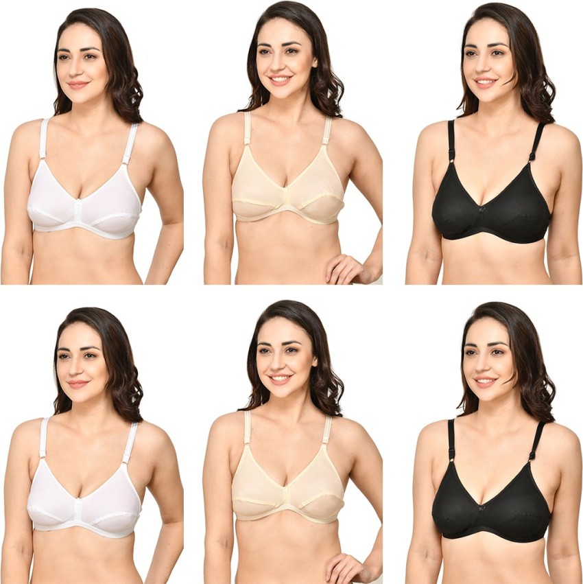 KARMUN COTTON NET BRA Women Full Coverage Non Padded Bra - Buy