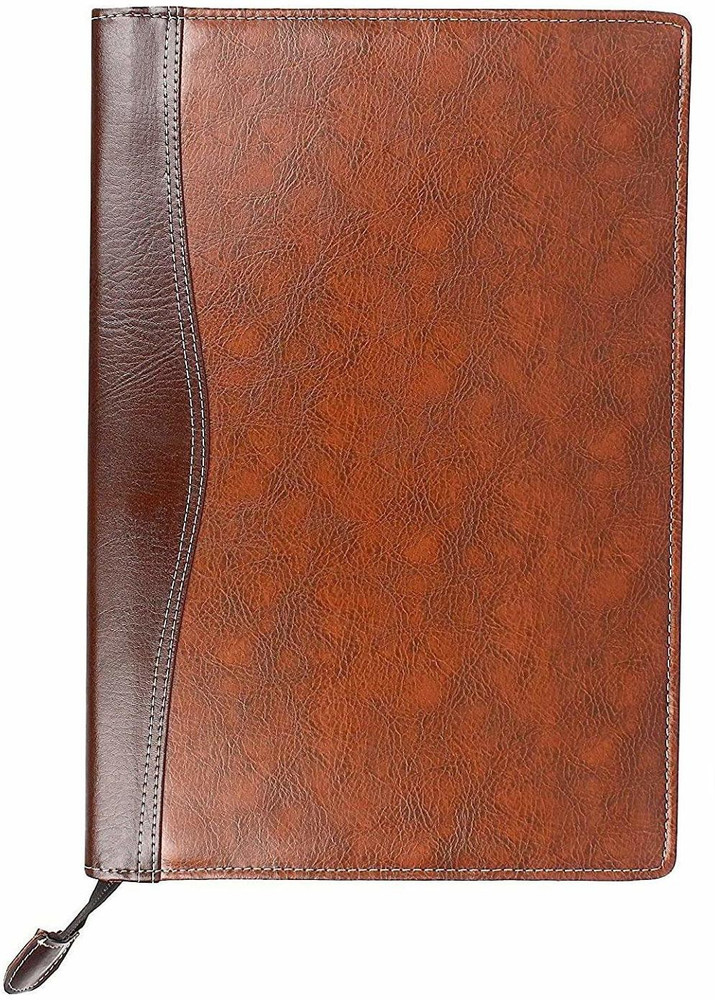 Leather file folder bag on sale