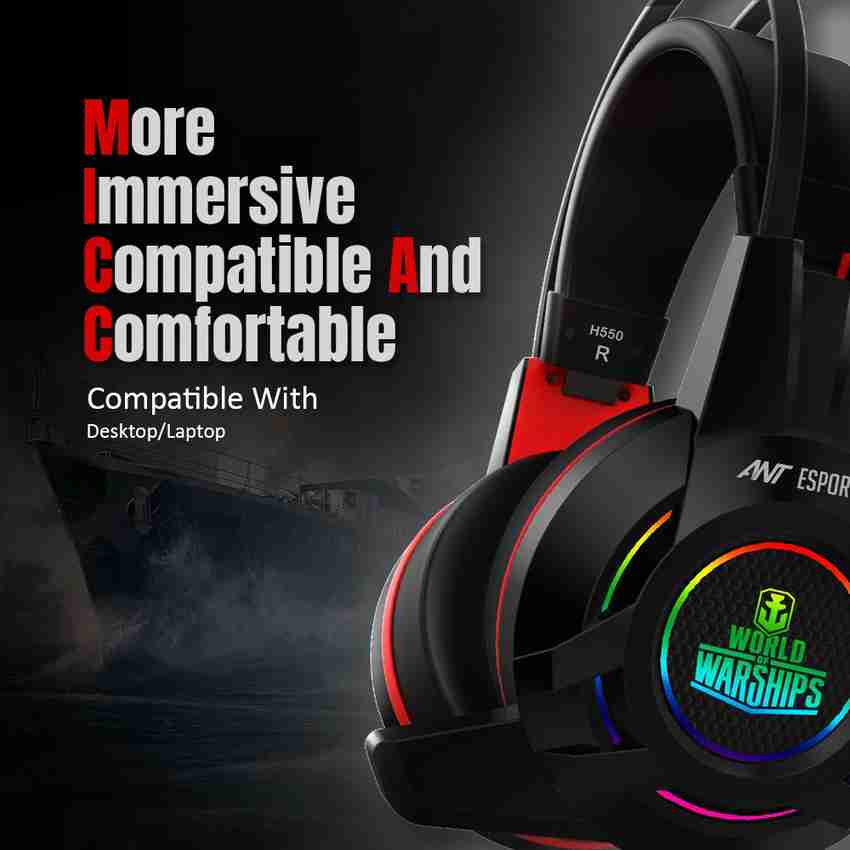 Ant Esports H550W World of Warship Licensed Wired Headset Price