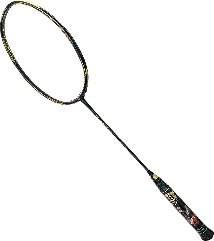 apacs Z Ziggler Limited Edition Ultra Slim Shaft Badminton Racquet Black, Yellow Unstrung Badminton Racquet