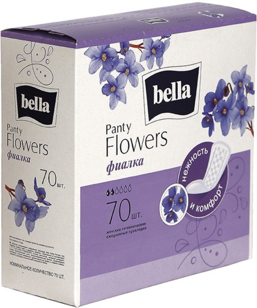 Bella Party Flowers Violet Classic Panty Liners 70 Pcs Each (Pack of 3)  Pantyliner, Buy Women Hygiene products online in India