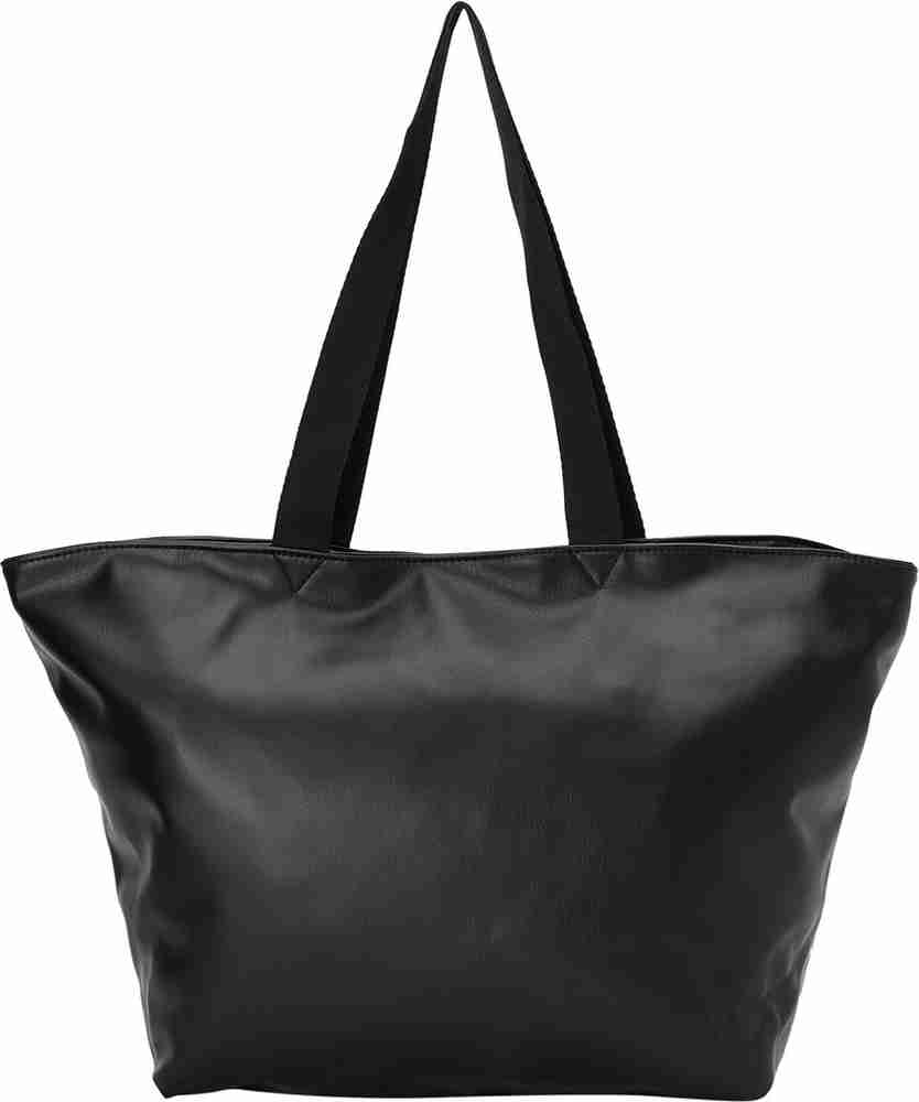 Plain black handbag cheap online