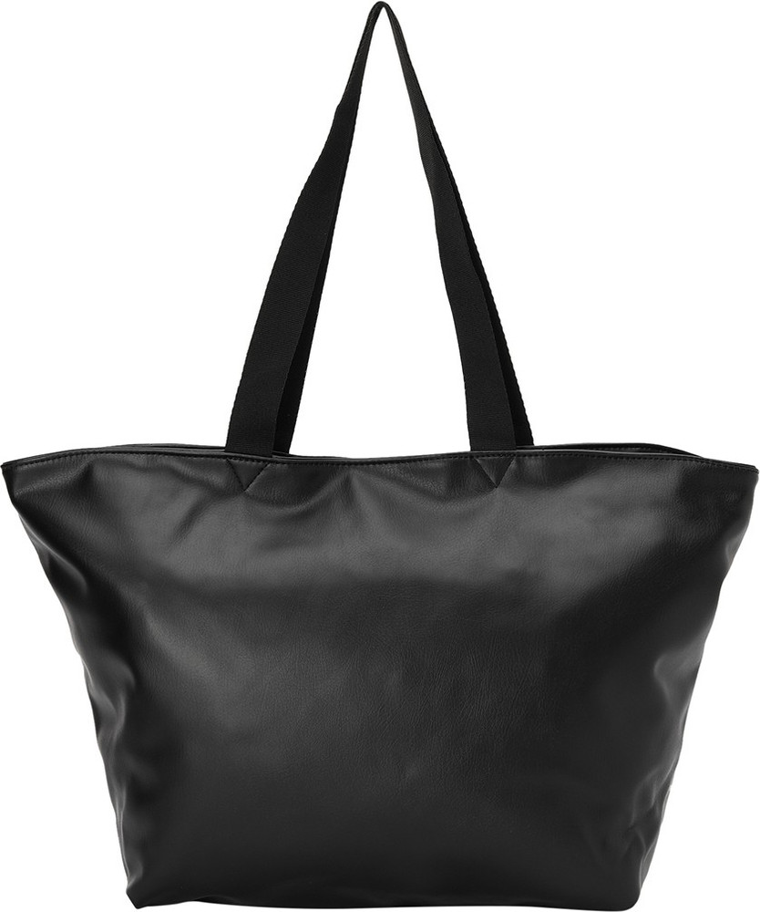 Plain black on sale handbag