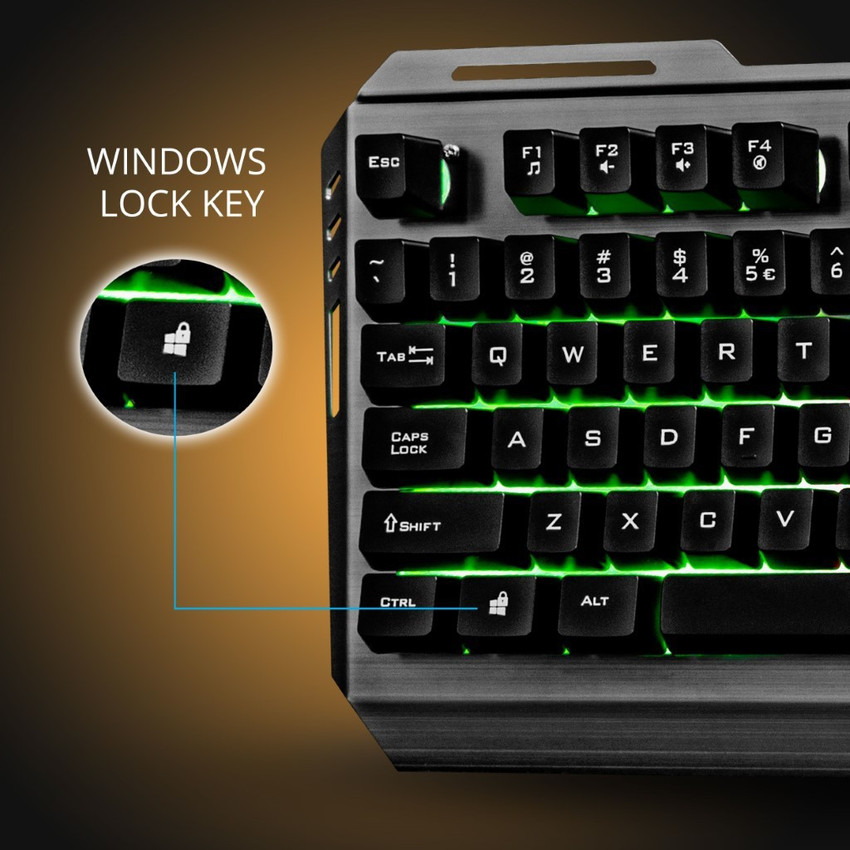 ZEBRONICS ZEB TRANSFORMER K Wired USB Gaming Keyboard ZEBRONICS
