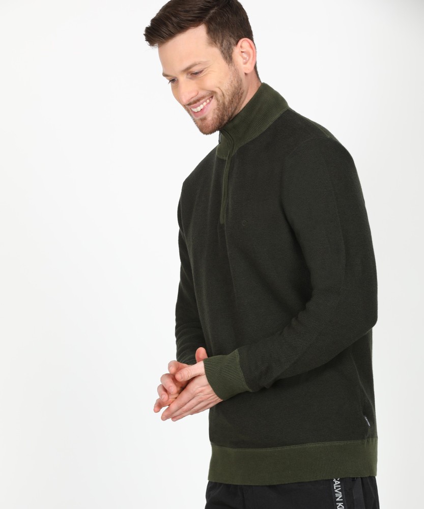 Calvin klein green clearance sweater