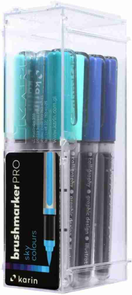 karin Brushmarker PRO Set of 12, Neon Colors