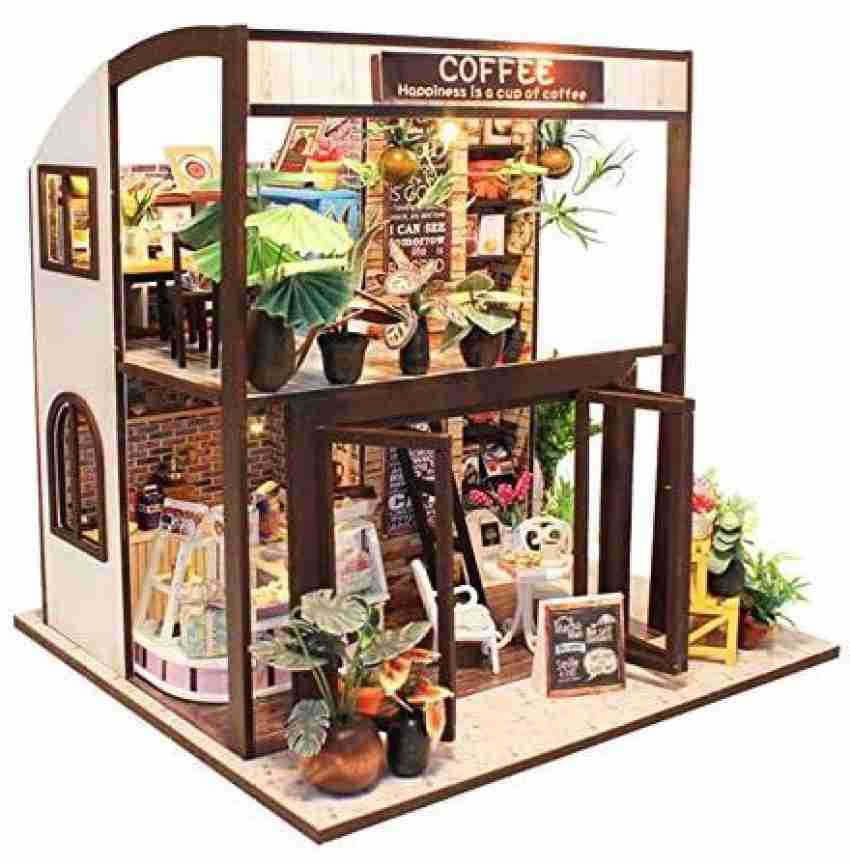 Happy Apartment Dollhouse Miniature With Furniture DIY 