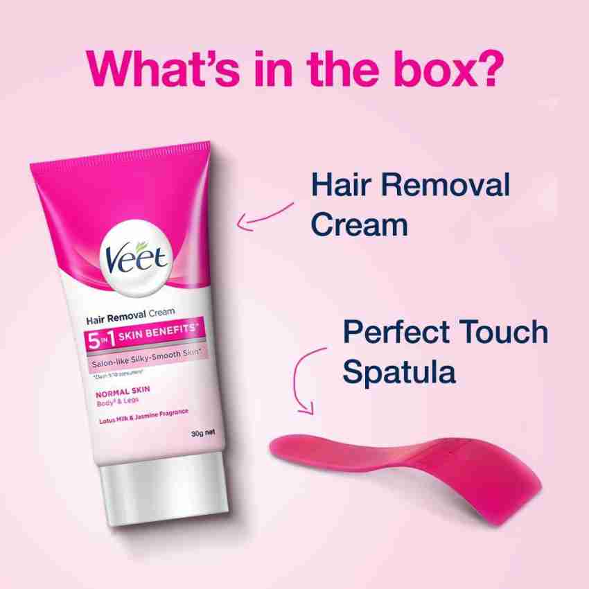 Veet Normal Skin Hair Removal Cream, For Personal, Packaging Size: 30 G at  Rs 70/piece in Ghaziabad