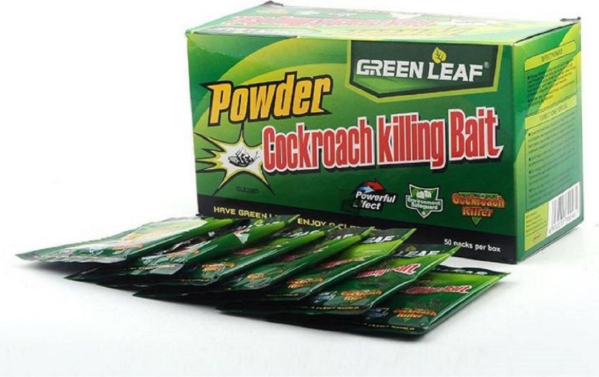 Cockroach Killing Bait, Green Leaf Powder, Cockroach Powder, Bait  Repeller