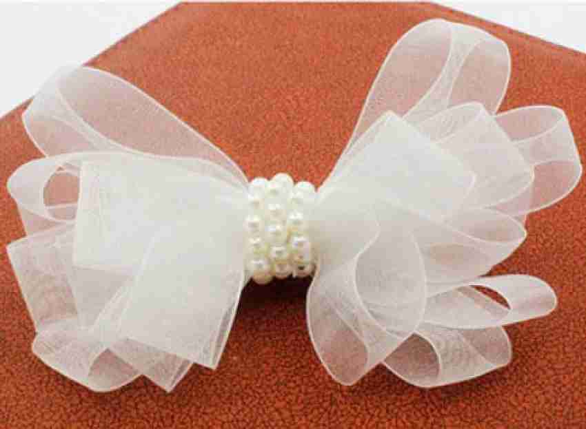 Sui Dhagga Organza Ribbon-White-1 Lace Reel Price in India - Buy Sui Dhagga  Organza Ribbon-White-1 Lace Reel online at