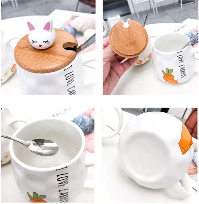 Anime ONE PIECE Coffee Mugs With Covers and Spoons