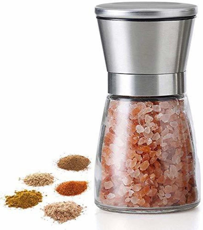 Stainless Steel Ceramic Blades and Adjustable Pepper Grinder or