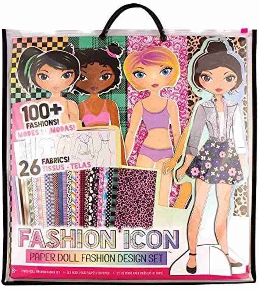 Fashion Angels Fashion Icon Paper Doll Fashion Design Kit 12368