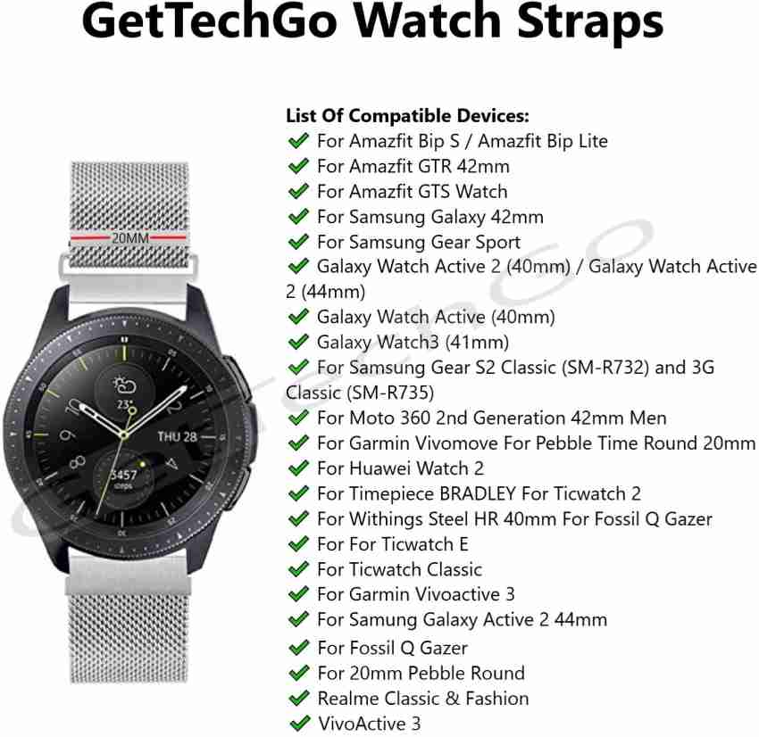 Galaxy watch best sale device compatibility