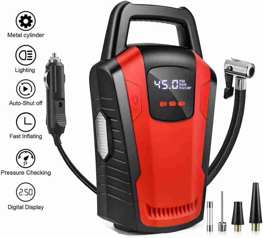 Lyrovo 120 psi Tyre Air Pump for Car  Bike Price in India Buy Lyrovo 120 psi  Tyre Air Pump for Car  Bike online at