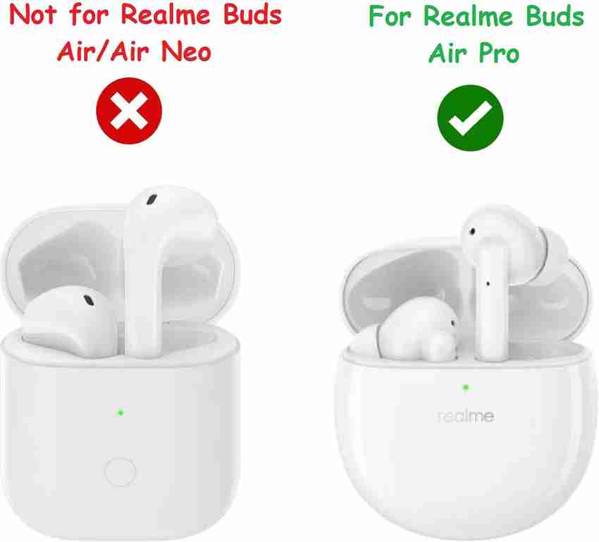 Colorcase Front Back Case for Realme Buds Air Pro Realme Buds Air 2