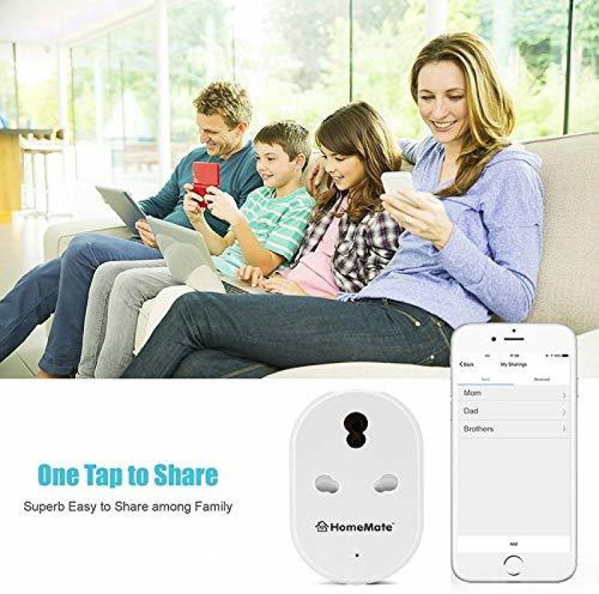 HomeMate SmartLife Socket Smart Plug Price in India - Buy HomeMate  SmartLife Socket Smart Plug online at