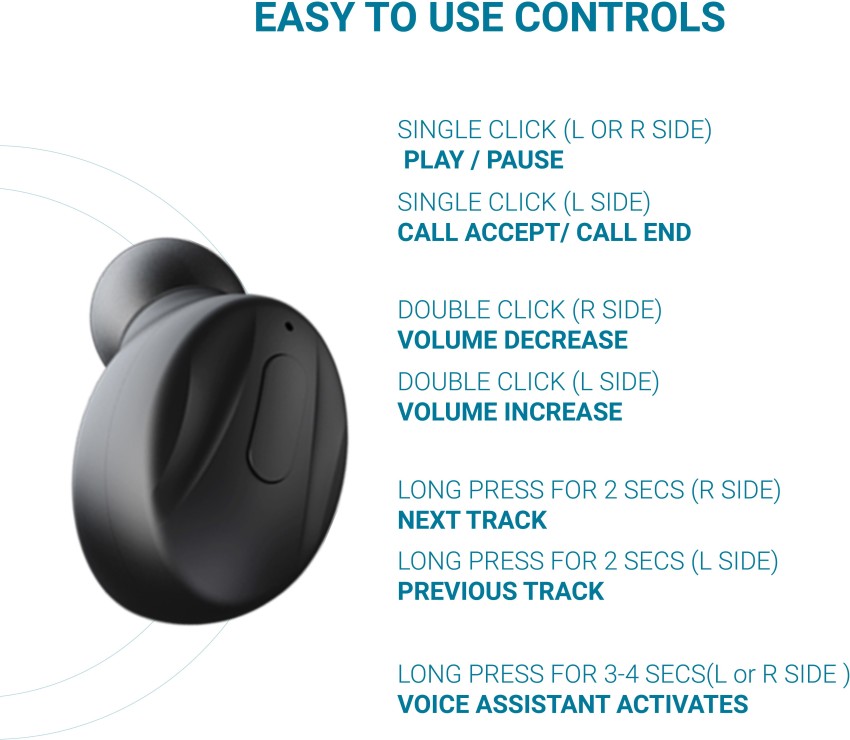 Flipkart SmartBuy AirBass with Comfort Fit Technology Bluetooth