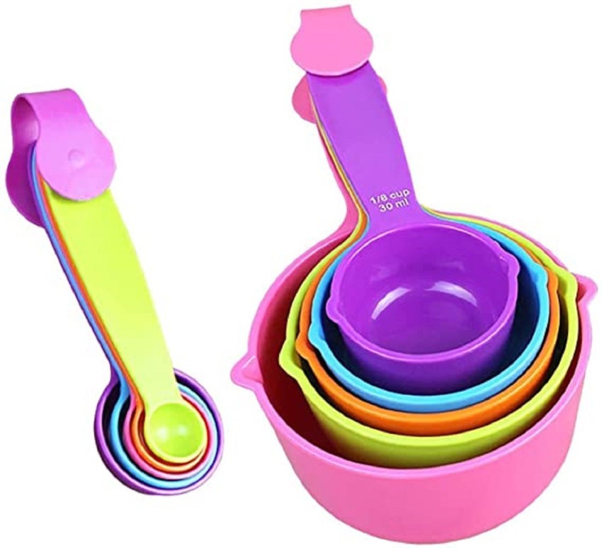 Measuring Cups and Spoons Set of 10 | U-Taste Purple