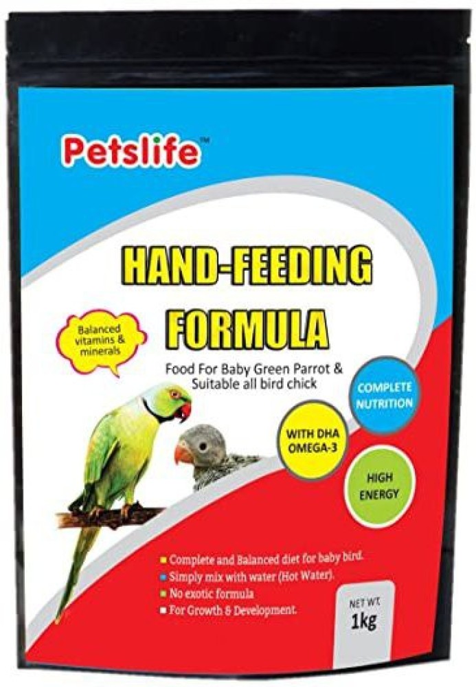 Baby parrot shop food formula