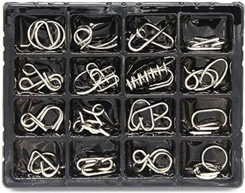 Pluspoint Brain Teasers Metal Wire Puzzle Toys - Metal Puzzle Toys