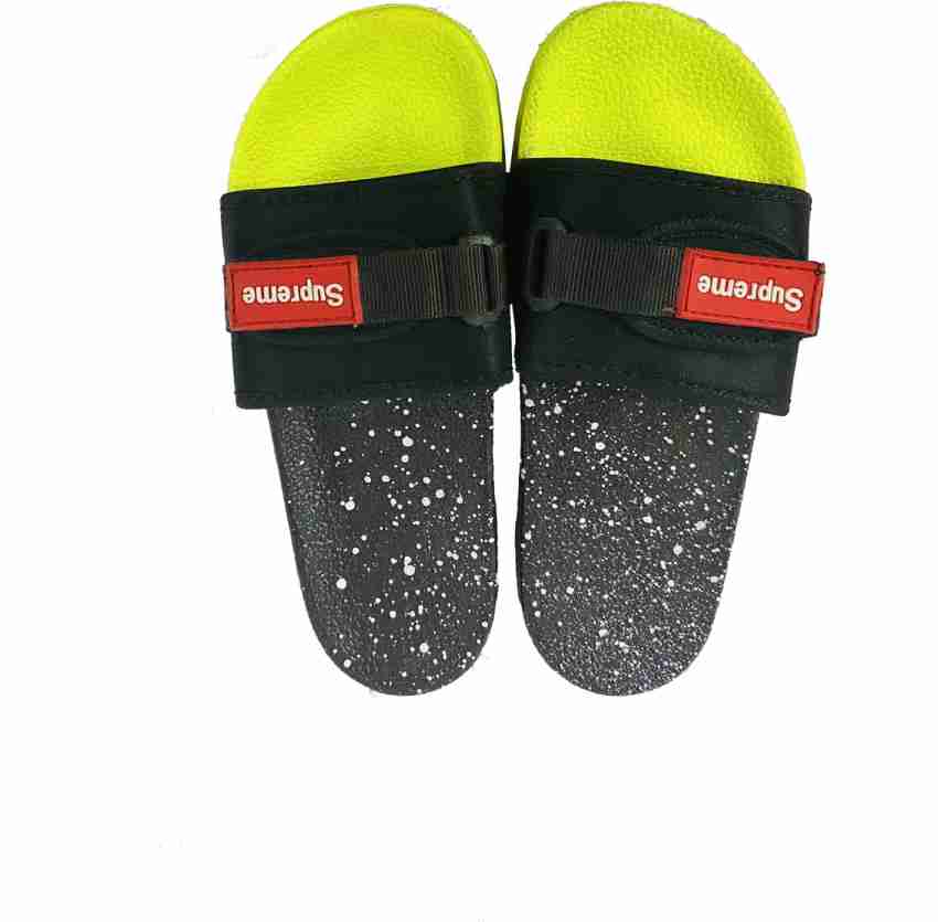 Supreme Slides Sandals Black Authentic w Receipt NEW 11 SS 2014