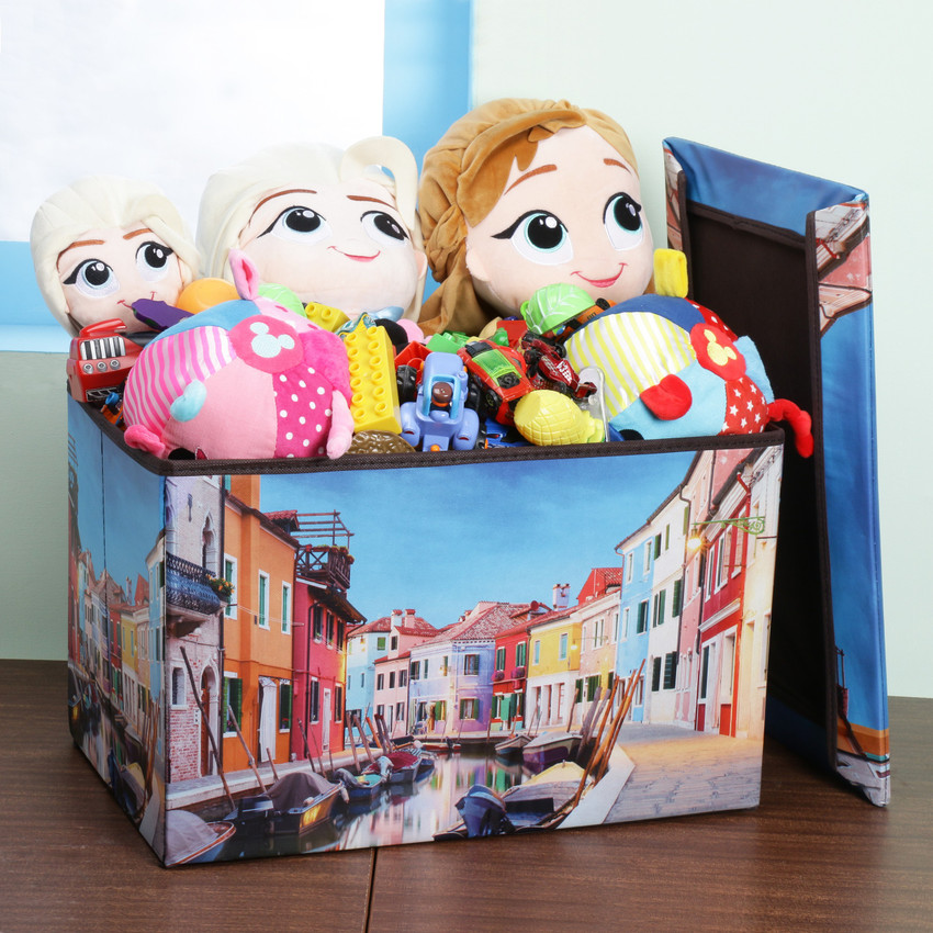 Foldable toy storage online