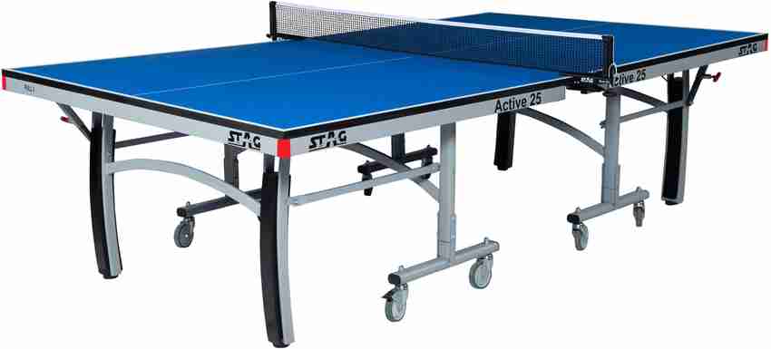 STAG ACTIVE 25 Rollaway Indoor Table Tennis Table Price in India Buy STAG ACTIVE 25 Rollaway Indoor Table Tennis Table online at Flipkart