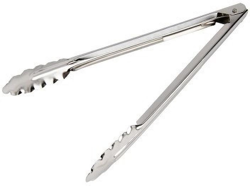 Stainless Steel Scallop Locking Tongs