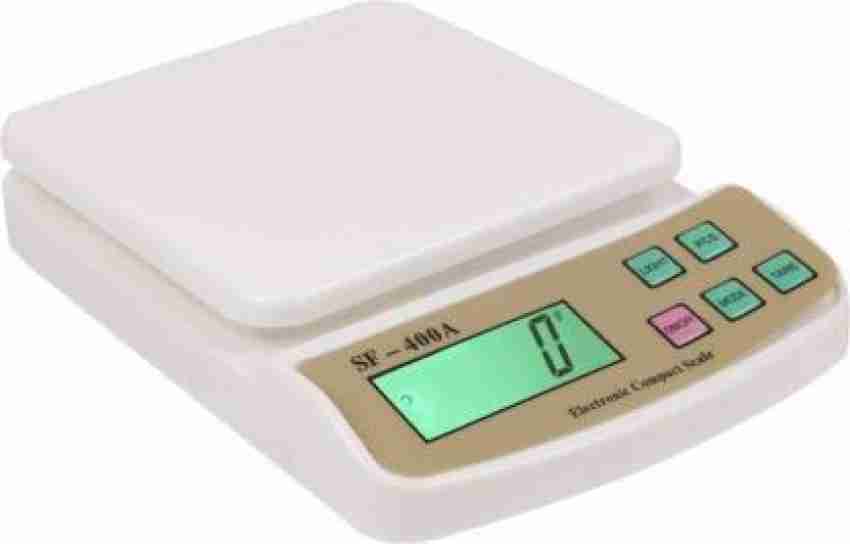 DEE GEE Compact Scale With Backlight 10 Kg With Battery Digital  Multi-Purpose Kitchen Weighing Scale (White) Weighing Scale Price in India  - Buy DEE GEE Compact Scale With Backlight 10 Kg With