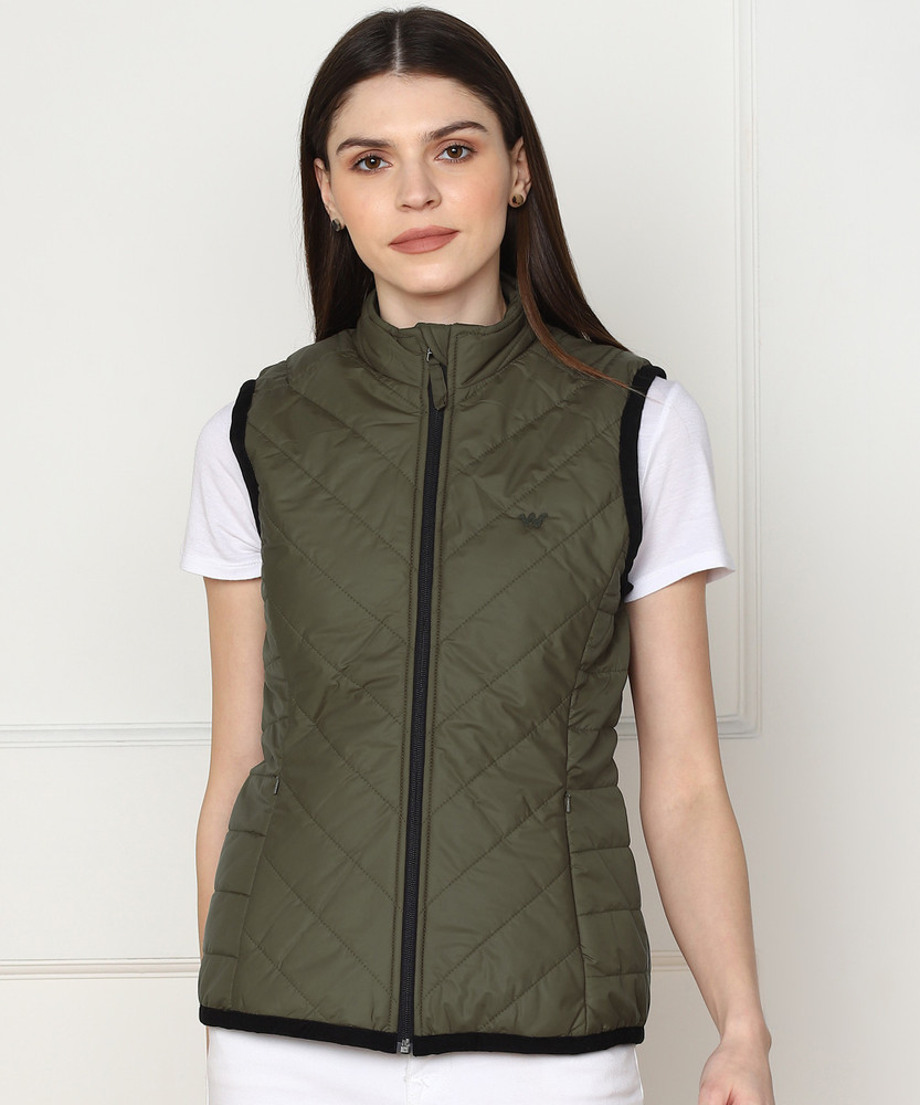 Wildcraft Sleeveless Solid Women Jacket