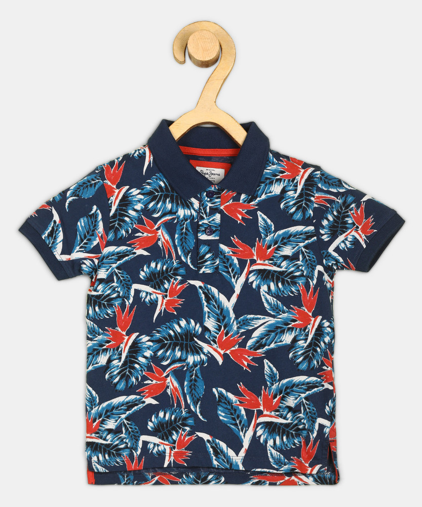 boys floral t shirt