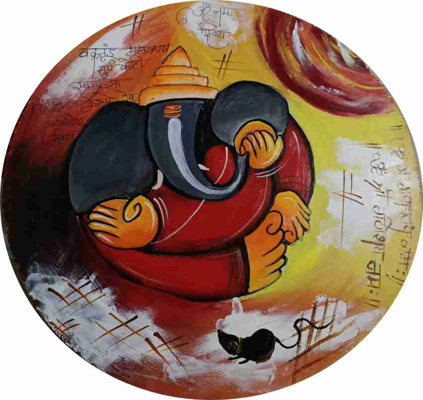 InEffable CIRCLE CANVAS PAINTING Digital Reprint 12 inch x 12 inch Painting  Price in India - Buy InEffable CIRCLE CANVAS PAINTING Digital Reprint 12  inch x 12 inch Painting online at