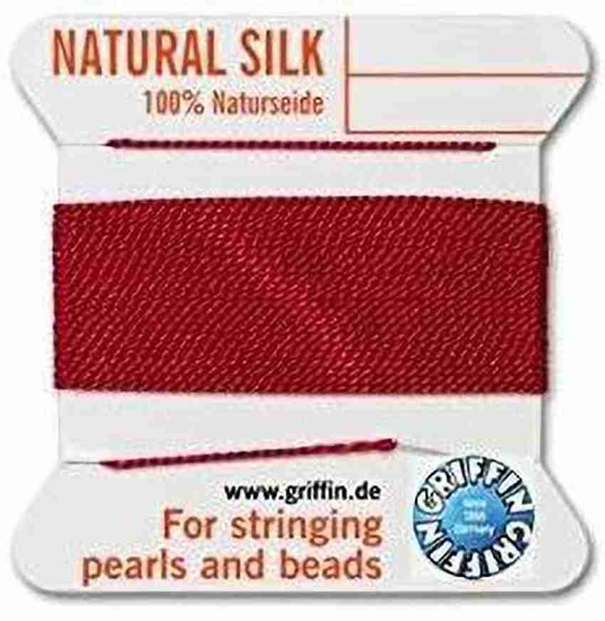 Silk thread hotsell for stringing pearls