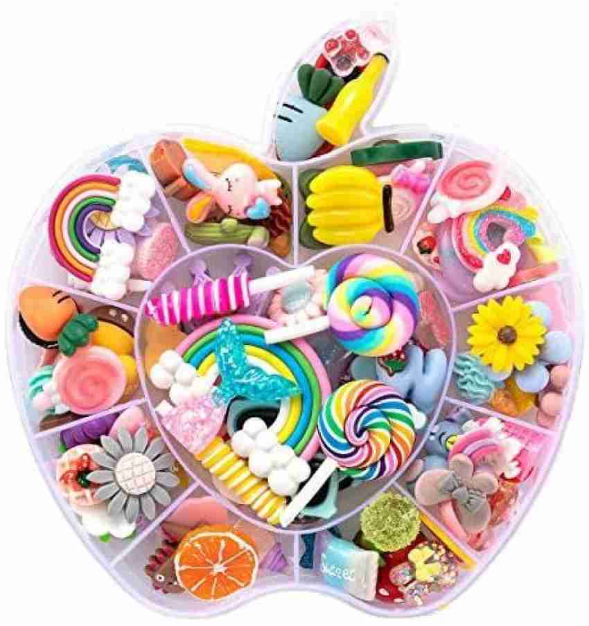 Mixed Food Charms, Kawaii Resin Cabochon Candy & Fruit Grab Bag by Adorabilities | Michaels