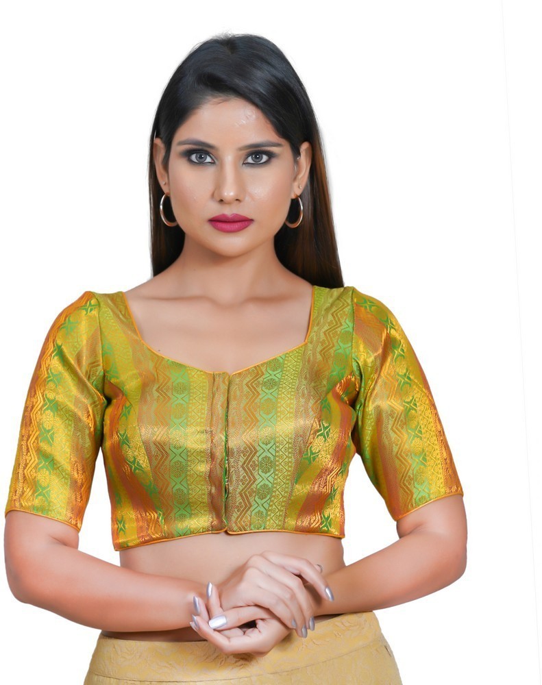 Buy Green Blouses for Women by SALWAR STUDIO Online