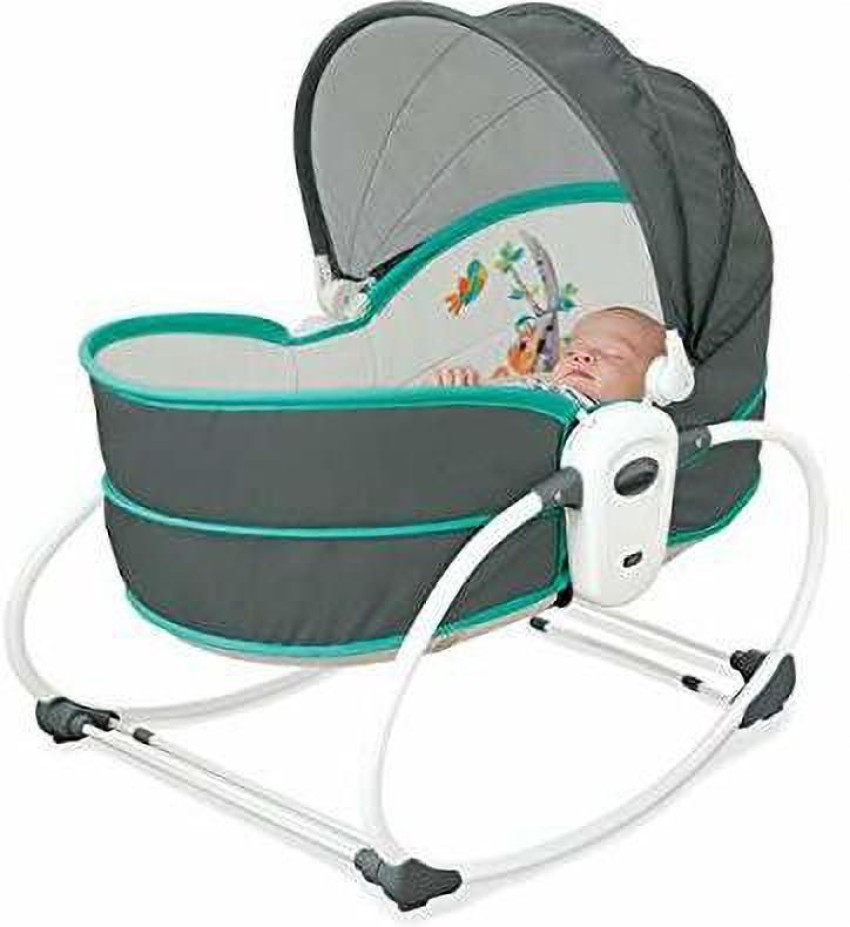 mastela 5 in 1 Baby Bassinet Rocker Rocking Napper Bounce Chair with Removable Baby Bassinet Melody Multi Color Rocker and Bouncer Buy Baby Care Products in India Flipkart