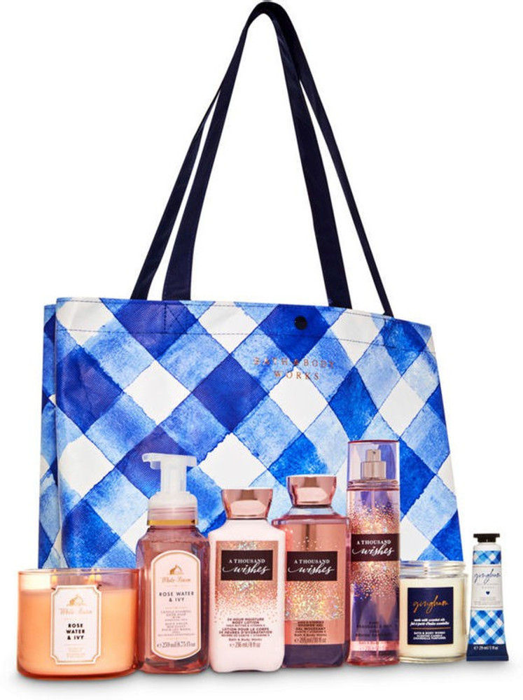 BATH BODY WORKS GIFT SET 7 PRODUCTS WITH A BAG Price in India Buy BATH BODY WORKS GIFT SET 7 PRODUCTS WITH A BAG online at Flipkart