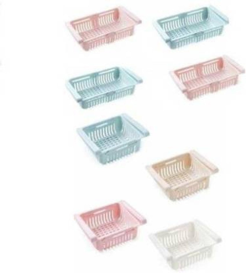 8pcs Multifunctional Vegetable Washing Basket And Fruit Storage